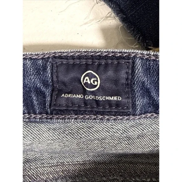 Adriano Goldschmied Legging Ankle Jeans Womens 27R Distressed Skater Stretch - Picture 9 of 16